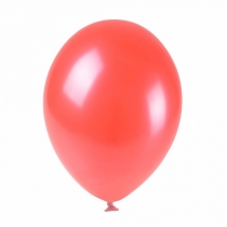 Kovinski baloni 28cm 100 kosov Rdeči